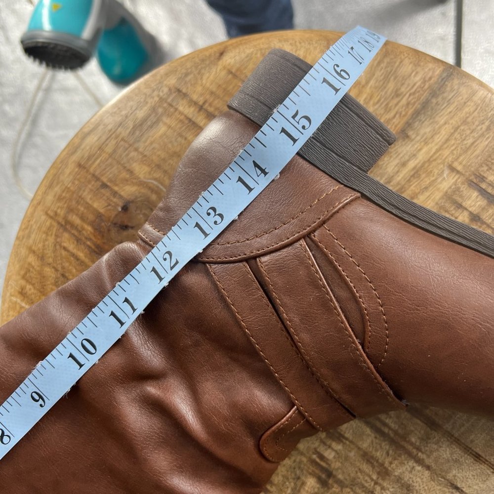 Marcel Wide Calf Riding Style Boot - Picture 6 of 7
